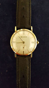 bulova president model p 1956 L6 mens vintage watch