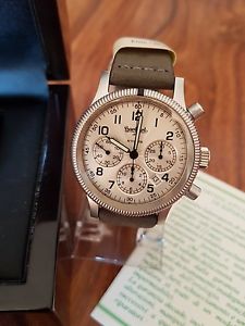 cronografo hanhart sirius vintage chronograph automatic militare pilot