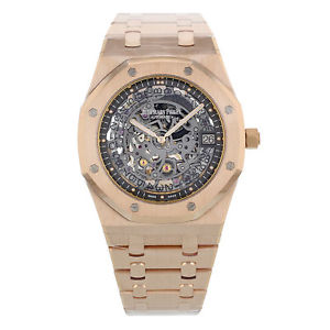 Audemars Piguet Roble Real 15204OR.OO.1240OR.01 18 CT Oro Rosa Reloj Hombre