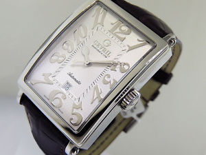 Gevril Avenue of Americas Automatic Date 5000  White Dial 44x34mm $3,450 NIB WoW