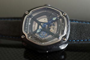 DIETRICH OT-4 ORGANIC TIME 4 FORGED CARBON FIBER CRYSTAL SAPHIRE AUTOMATIC