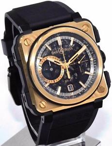 Bell & Ross BR-X1 Rose Gold & Ceramic Limited Edition of 99! - BRX1-CE-PG 45mm