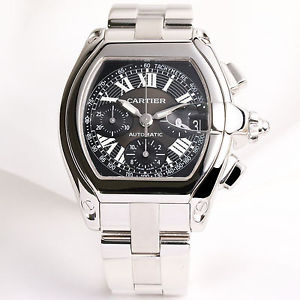 Cartier Roadster XL  Mens automatic Chronograph
