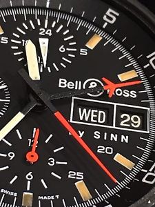 Bell&Ross by Sinn 140/42 Space 1, 1st AUTO CHRONOGRAPH IN SPACE & ANTIMAGNETIC.