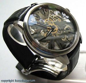 Hau Maurice Lacroix Masterpiece Skelette Luxusuhr Handaufzug Uhr Uhren Herrn Neu