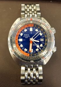 Doxa Sub Automatic GMT 750T Caribbean Limited Edition #219/1000 Diver Watch