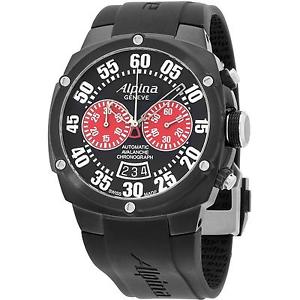ALPINA MEN'S AVALANCHE EXTREME SILICONE BAND AUTOMATIC WATCH AL-850BR4FBAE6