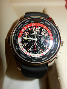 Girard-Perregaux WW.TC Pour Ferrari F1 053 World Time Chronograph Titanium 49800