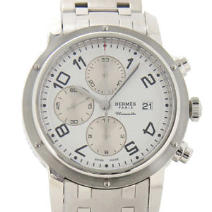 HERMES MEN'S 44MM CHRONOGRAPH AUTOMATIC DATE WATCH CP1.910.130/3819