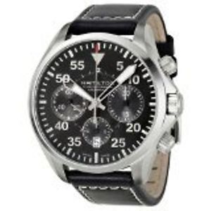 Hamilton Khaki Aviation Pilot Auto Chrono Watch H64666735