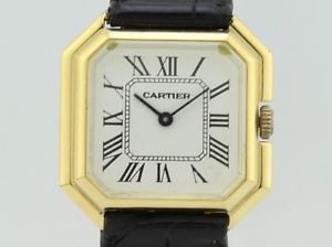 Cartier Vintage Manual Winding Gold Lady