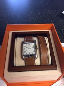 Hermes Mens Cape Cod GM Automatic Watch with custom ordered extra long band