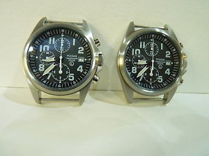 2 X NEW Pulsar Military Pilot RAF GEN 2 chronograph 2014 never worn. 2 watches