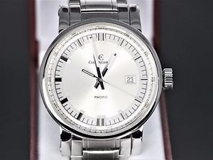 ChronoSwiss CH-2883B-SI2 Grand Pacific Silver Men's Stainless Steel Wrist Watch