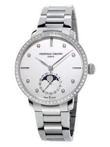 Frederique Constant Manufacture Slimline Moonphase Automatic Watch FC-703SD3SD6B