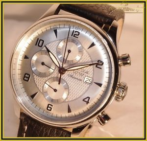 Automatic Chronograph Alfons Doller Valjoux 7750 with Glass bottom VA/EG NEW