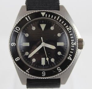 Benrus Type I Class A 1972 Dec U.S Military Diver Watch MIL-W-50717 LOT#0310