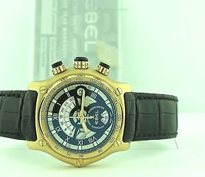Ebel Men`s 1911 BTR139 Chrono 18K Rose Gold Watch LIMITED EDITION COMPLETE MINT