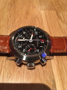 Girard Perregaux FERRARI Watch 8090 TR Leather RARE Ltd Edition 250 Testa Rossa