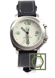Anonimo Millimetri Steel ivory dial opera meccana 2000 NEW watch