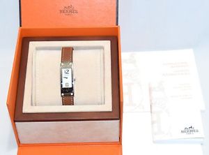 Hermes Kelly 2 Women's Wrist Watch 4P Diamond KT1.230 □Q Leather Band Bracelet