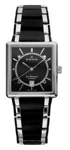 Edox Men's 82005 357N NIN Les Bemonts Rectangular Automatic Watch