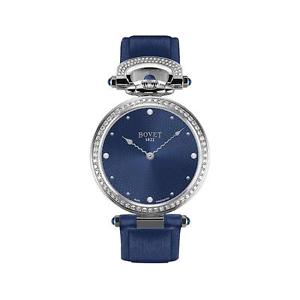 BOVET WOMEN'S MISS AUDREY DIAMOND 36MM SATIN BAND AUTOMATIC WATCH AS36005-SD12