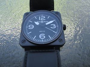 BELL & ROSS BR 01-92-S-04045 Aviation / Military 46mm Black, original, accurate