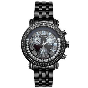 Joe Rodeo Diamant Herren Uhr - CLASSIC schwarz 1.75 ctw