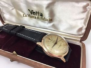 HARD TO FIND IT! RARE SOLID 18K GOLD VETTA WATCH POWER RESERVE MOVEMENT HIGH GRA