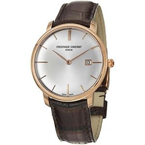Frederique Constant FC-306V4S9 Mens Silver Dial Automatic Watch