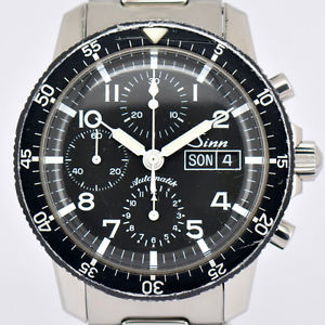 Auth Sinn 103.B Auto Chronograph Day&Date Automatic Watch for Men E#7743
