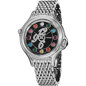 Fendi Crazy Carats Women's 38mm Synthetic Sapphire Quartz Watch F105031000D1T05