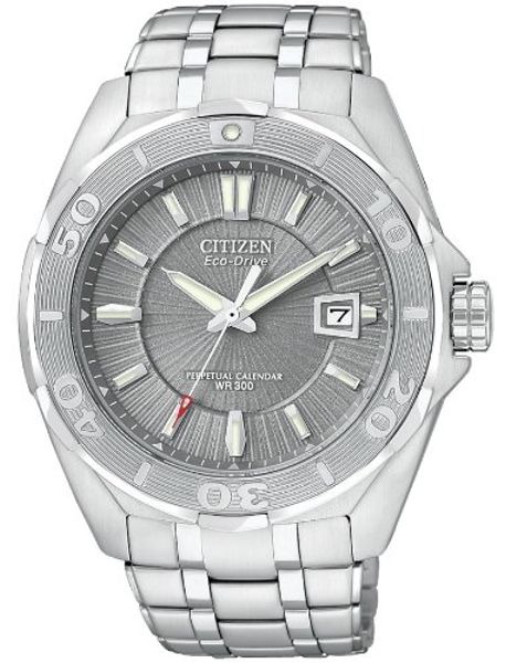 Citizen Signature Eco-Drive Perpetual Calendar BL1251-52H 43 Silver Steel Bracel