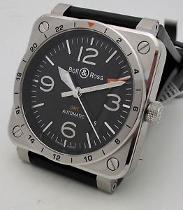 Bell & Ross BR 03-93 GMT BR0393-GMT-ST/SCA