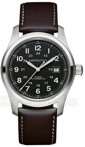 Hamilton Khaki Field Automatic Black Dial Men's Watch #H70555863