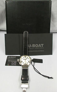 Italian U-BOAT IFO Left Hook Classico AS 2 Swiss ETA Automatic Watch +Papers Box