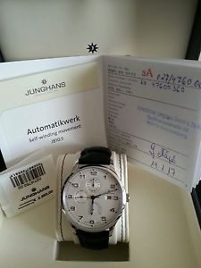 Junghans Attaché Meister Agenda 027/4760.00 Herren Armband Uhr Orginal