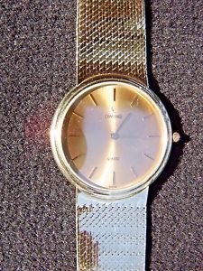 CONCORD 14K Solid Gold Quartz Watch Men's Fathers Day