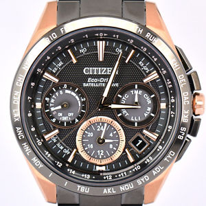 Auth CITIZEN ATTESA CC9016-5E Satellite Wave Super Titanium Men's Watch A#7349