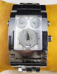 Jacob & Co. Capri Diamond Mother of Pearl Dial Stainless Steel Men's Watch