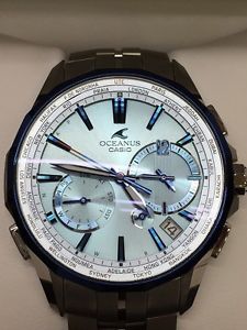 Auth CASIO Oceanus Manta OCW-S3400-2AJF Tough Solar Titanium Men's watch