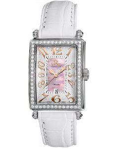 Gevril Women's Pink Mother-of-Pearl Watch