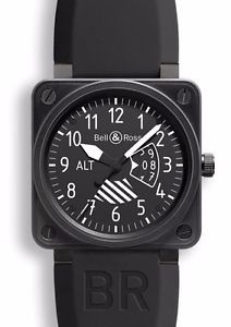 BELL & ROSS AVIATION BR 01 ALTIMETER LIMITED EDITION