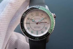 Bremont White Face Supermarine Watch New Shipped From Hk
