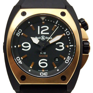 Free Shipping Pre-owned Bell & Ross Marine BR02-92 Diver 1000 M Men's