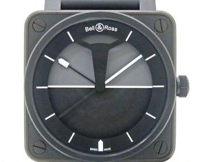 Free Shipping Pre-owned BELL&ROSS BR01-92 Horizon Automatic World Limited 999