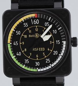 Bell & Ross BR01 Airspeed Limited Edition Automatic PVD Steel 46mm Men's Watch