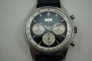 ITRACO VINTAGE STEEL CHRONOGRAPH LARGE 40MM VALJOUX 72 DATES 1970'S BUY NOW!!