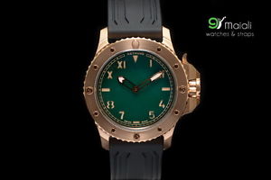 [NEW] Nethuns N5.2.1.7.02 Bronze 45mm Dark Green dial watches [15L024-W]
